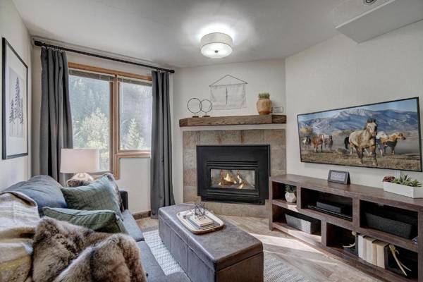 New Chic Ski in-out Condo Sleeps 4 Park Free