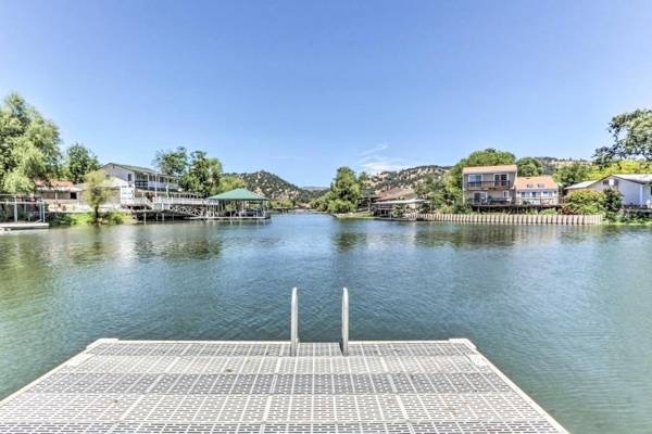 Wine Country Oasis with Waterfront Terrace and Dock!