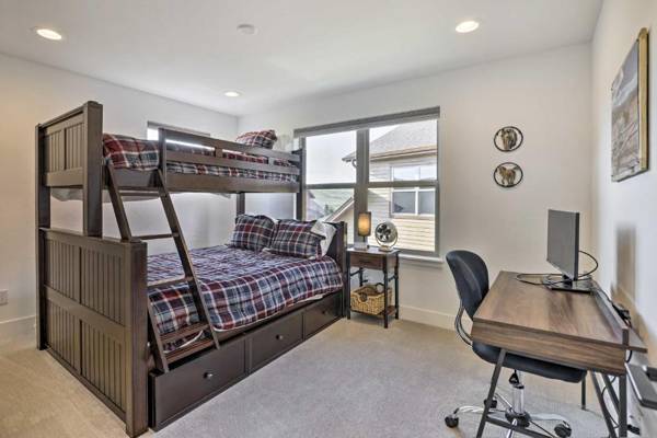 Workspace - Chic Granby Home with Furnished Deck and Hot Tub!