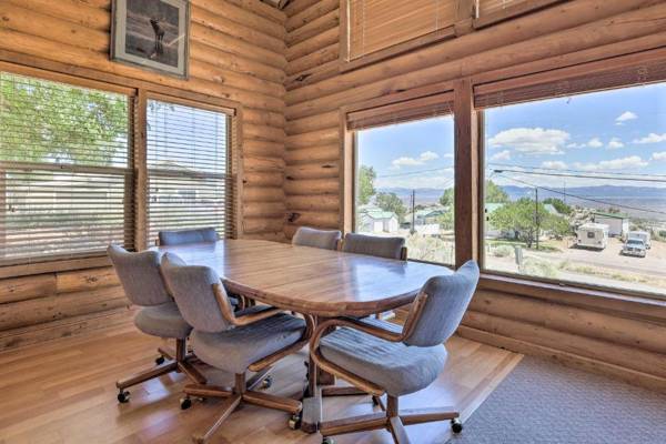 Workspace - Pioche Family Cabin with View - Walk to Main St
