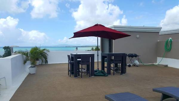 Fully Air-Conditioned Beach Front Penthouse Apartment