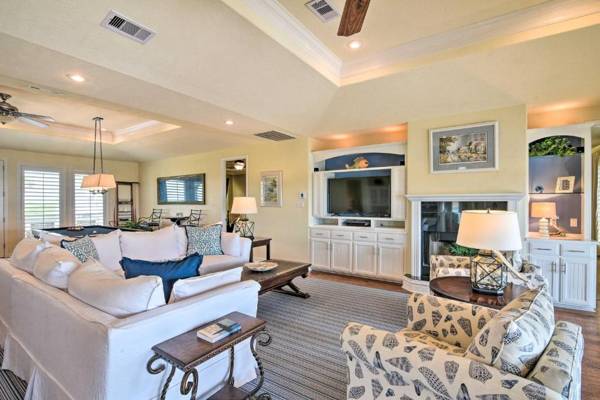 Spacious Port Bolivar Beachfront Retreat!