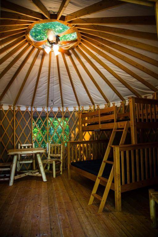 Mount Vernon Camping Resort 16 ft. Yurt 6