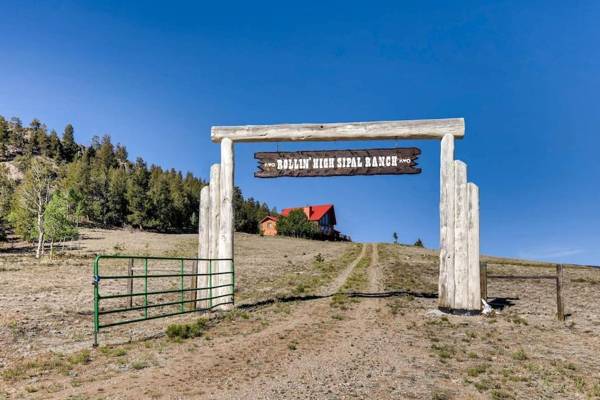 Historic Rollin' High Sipal Ranch - Secluded Ranch with Panoramic Views Near Buena Vista