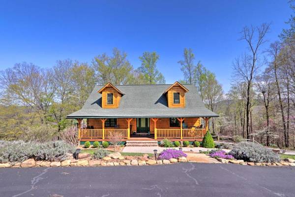 Norris Lake Area Home with Spacious Deck and View!