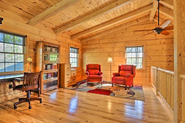 Workspace - Norris Lake Area Home with Spacious Deck and View!