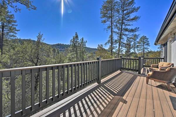 Airy Pine Escape with Pool Table Near Hiking!