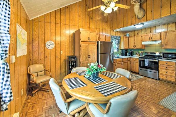 Workspace - Secluded Woodsy Watersmeet Cabin with Fire Pit!