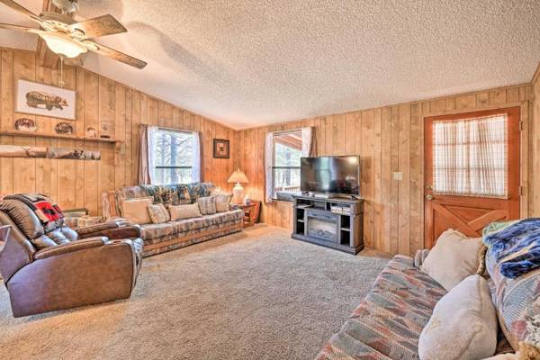 Happy Jack Cabin with Deck Grill Wooded Views