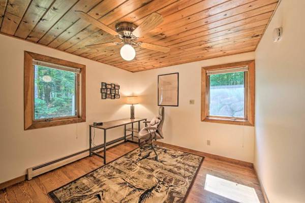 Workspace - Sebago Lake Gem on Private Cove with Boat Dock!