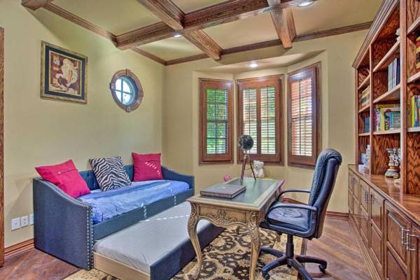 Workspace - Lavish Celina Home with Patio and Game Room!