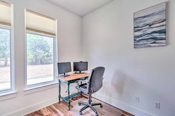 Workspace - Stunning McDade Home with Rolling Pasture Views