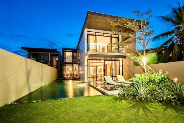 Beachfront villa 3bedrooms romantic for honeymoon