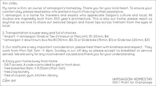 IAMSAIGON homestay