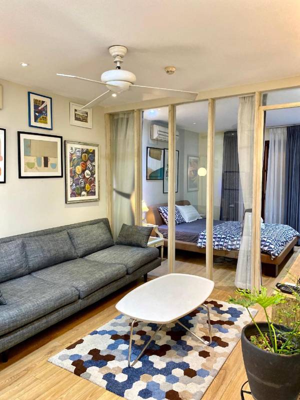 Bright and Artistic 2BR Serviced Apartment