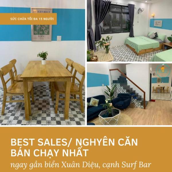 Whole homestay for big family near the beach .