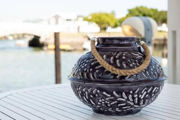 Canal waterside lifestyle