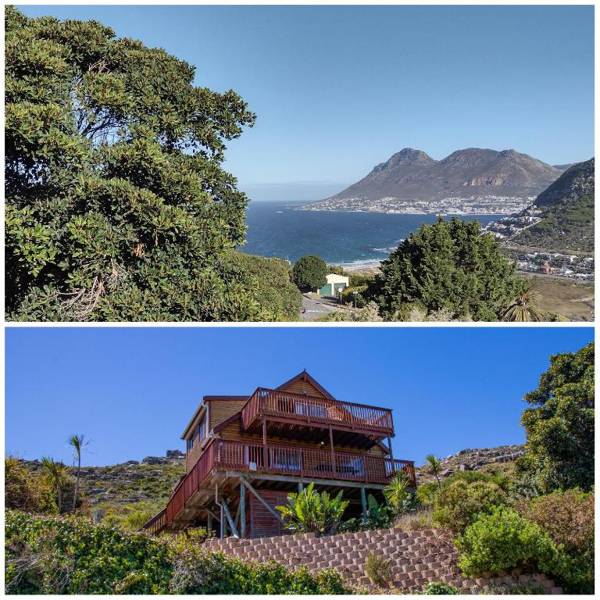 Peaceful Mountain Home with Views over False Bay
